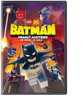 Image of LEGO DC: Batman: Family Matters DVD boxart