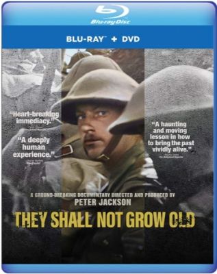 Image of They Shall Not Grow Old Blu-ray boxart
