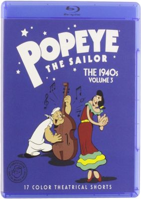 Image of Popeye the Sailor: The 1940s Vol 3 Blu-ray  boxart