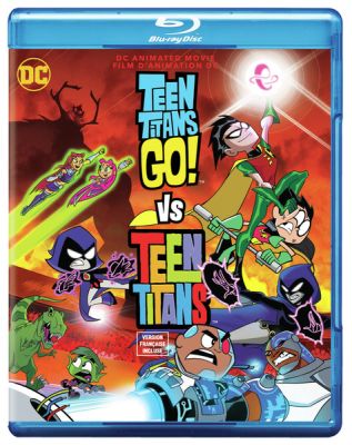 Image of Teen Titans Go! Vs. Teen Titans BLU-RAY boxart