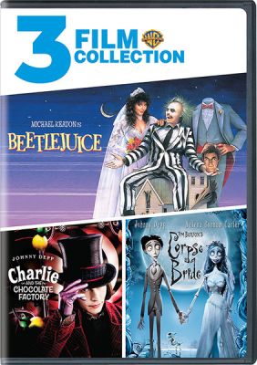 Image of Beetlejuice/Charlie and the Chocolate Factory/Tim Burton's Corpse DVD boxart