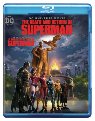 Image of Death and Return of Superman BLU-RAY boxart