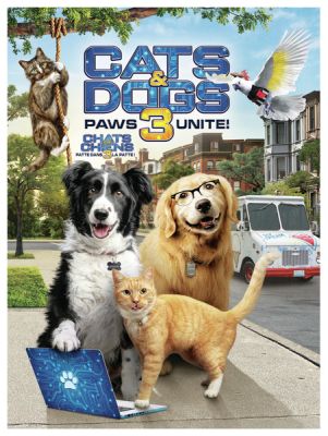 Image of Cats & Dogs 3:  Paws Unite! DVD boxart