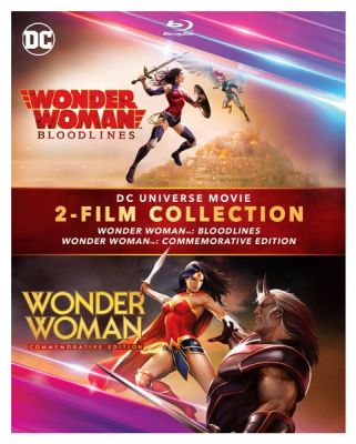 Image of Wonder Woman: Commemorative/Bloodlines  BLU-RAY boxart