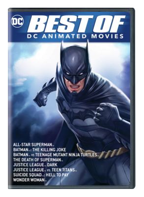 Image of Best of DC Animated Movies DVD boxart