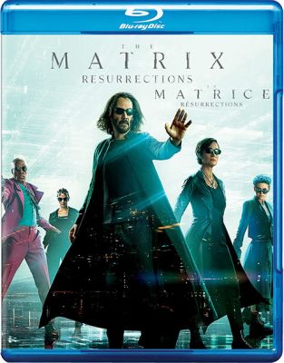 Image of Matrix Resurrections BLU-RAY boxart