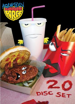 Image of Aqua Teen Hunger Force: The Baffler Meal Complete Collection DVD boxart