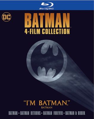 Image of Batman 4-Film Collection Blu-Ray boxart
