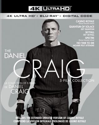 Image of James Bond: The Daniel Craig Collection 4K boxart
