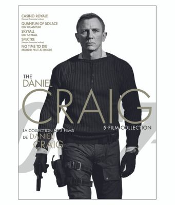 Image of James Bond: The Daniel Craig Collection DVD boxart