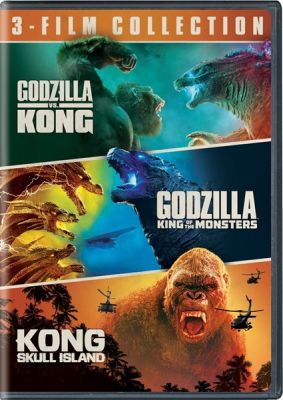 Image of Godzilla / Kong 3-Film Collection DVD boxart