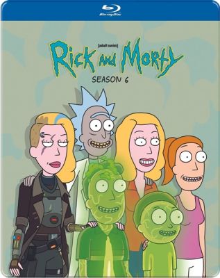 Image of Rick and Morty: Season 6 (Steelbook) Blu-Ray boxart