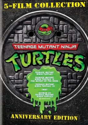 Image of Teenage Mutant Ninja Turtles 5 Film Collection DVD boxart
