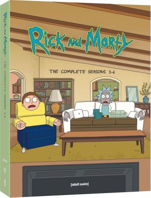 Image of Rick and Morty: The Complete Seasons 1  6 DVD boxart