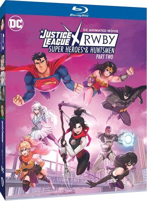 Image of Justice League x RWBY: Super Heroes and Huntsmen Part 2 Blu-ray boxart