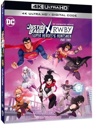 Image of Justice League x RWBY: Super Heroes and Huntsmen Part 2 4K boxart