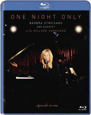 Image of Streisand, Barbra: One Night Only - Barbara Streisand A Nd Quartet At The Village Vanguard  Blu-ray boxart