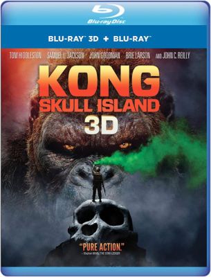 Image of Kong: Skull Island 3D Blu-ray boxart