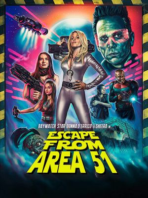 Image of Escape From Area 51 Blu-ray boxart