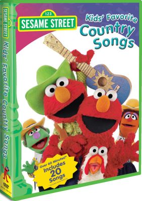 Image of Sesame Street: Kids Favorite Country Songs DVD boxart