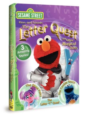 Image of Sesame Street: Elmo and Friends: The Letter Quest and Other Magical Tales DVD boxart