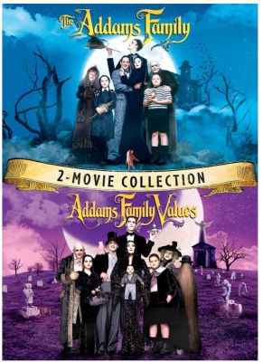 Image of Addams Family/Addams Family Values DVD boxart