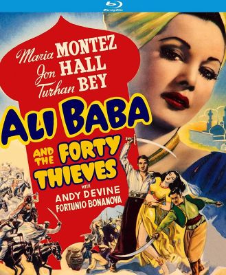 Image of Ali Baba And The Forty Thieves Kino Lorber Blu-ray boxart