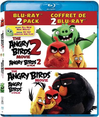 Image of Angry Birds Movie 2 / Angry Birds Movie Blu-ray boxart