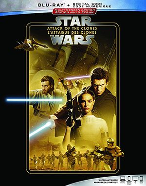 Image of Star Wars: Attack of the Clones Blu-ray boxart