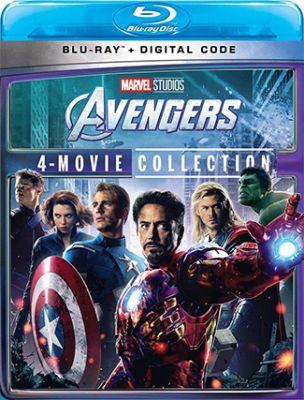 Image of Avengers: 4 Movie Collection Blu-ray boxart
