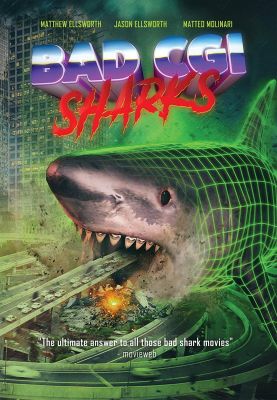 Image of Bad CGI Sharks DVD boxart