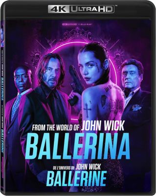 Ballerina: From the World of John Wick (4K) cover art