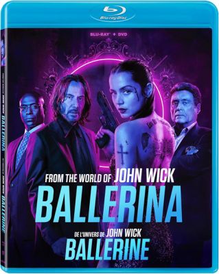 Image of Ballerina: From the World of John Wick Blu-ray boxart