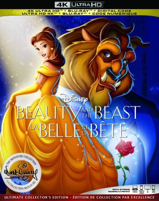 Image of Beauty And The Beast (1991) 4K boxart
