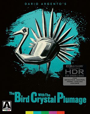 Image of Bird with the Crystal Plumage, Arrow Films 4K boxart