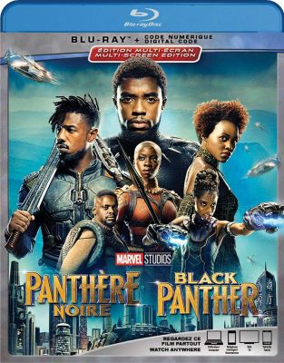 Image of Black Panther Blu-ray boxart