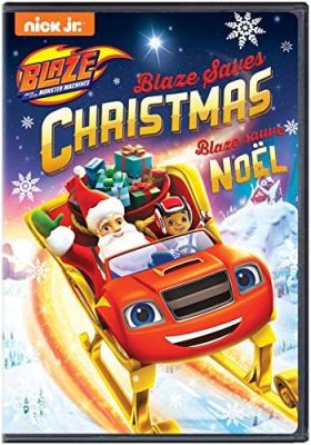 Image of Blaze and the Monster Machines: Blaze Saves Christmas  DVD boxart