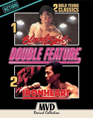 Image of Bloodfight + Ironheart (Bolo Yeung Double Feature) Blu-ray boxart