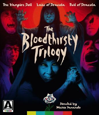 Image of Bloodthirsty Trilogy, Arrow Films Blu-ray boxart