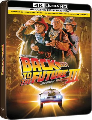Back to the Future Part III [Steelbook] (4K) cover art