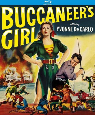 Image of Buccaneer's Girl Kino Lorber Blu-ray boxart