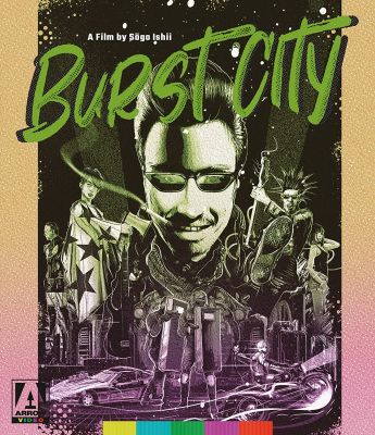 Image of Burst City Arrow Films Blu-ray boxart