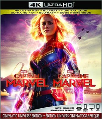 Image of Captain Marvel 4K boxart
