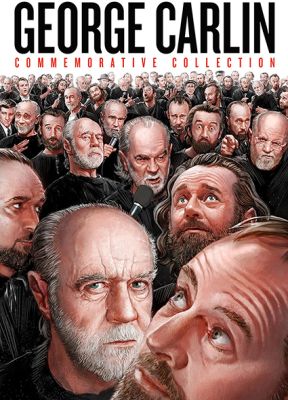 Image of George Carlin Commemorative Collection DVD boxart