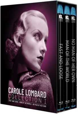 Image of Carole Lombard Collection Kino Lorber Blu-ray boxart