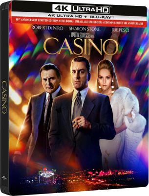 Casino (30thAnniversary)  [Steelbook] (4K) cover art