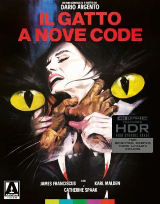 Image of Cat O' Nine Tails. The Arrow Films 4K boxart