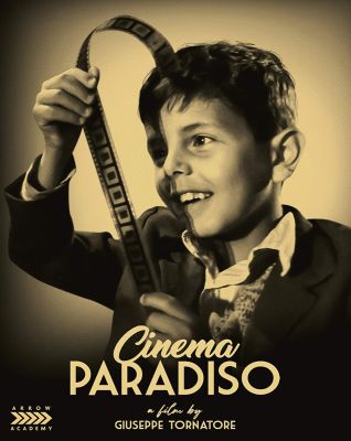 Image of Cinema Paradiso Arrow Films Blu-ray boxart