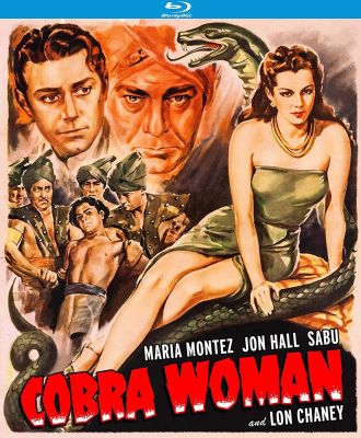 Image of Cobra Woman Kino Lorber Blu-ray boxart