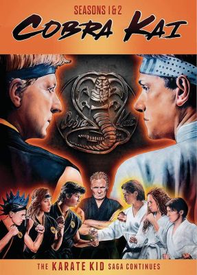 Image of Cobra Kai Season 1 & Season 2 DVD boxart